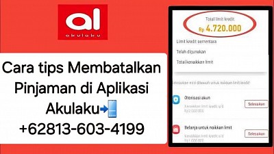 Cara Pembatalan Pinjaman Akulaku